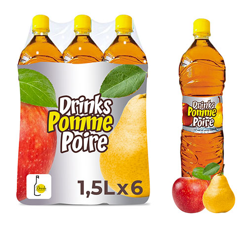 Ice tea - pomme-poire - 1,5 litre