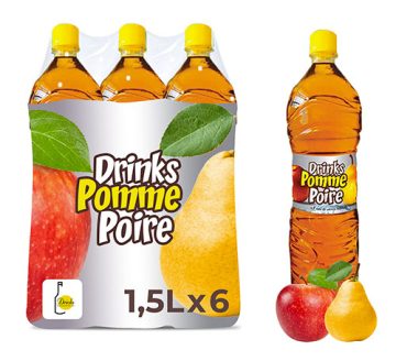 Ice tea - pomme-poire - 1,5 litre