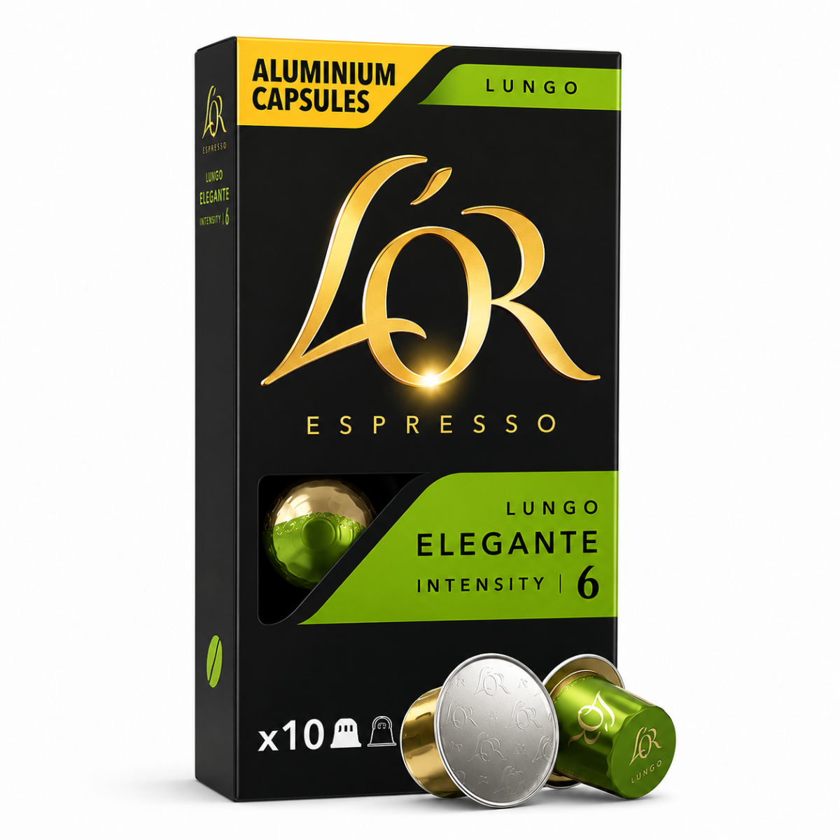 Café espresso LUNGO ELEGANTE-L'OR